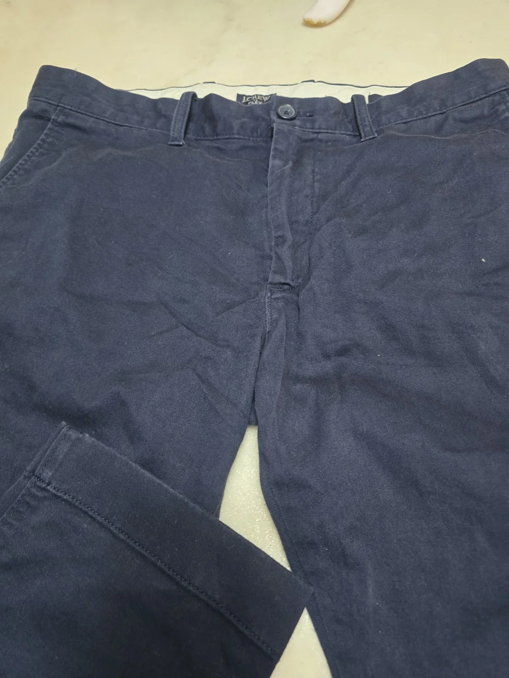 J. Crew Men's Navy Slim Straight Jeans
